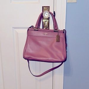 Coach purse pink